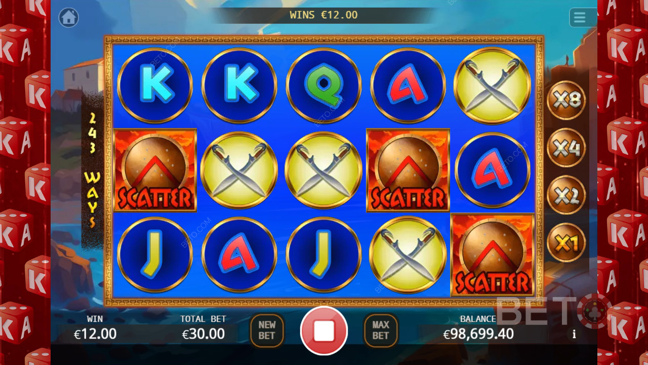 مراجعة Spartan من قِبل BETO Slots