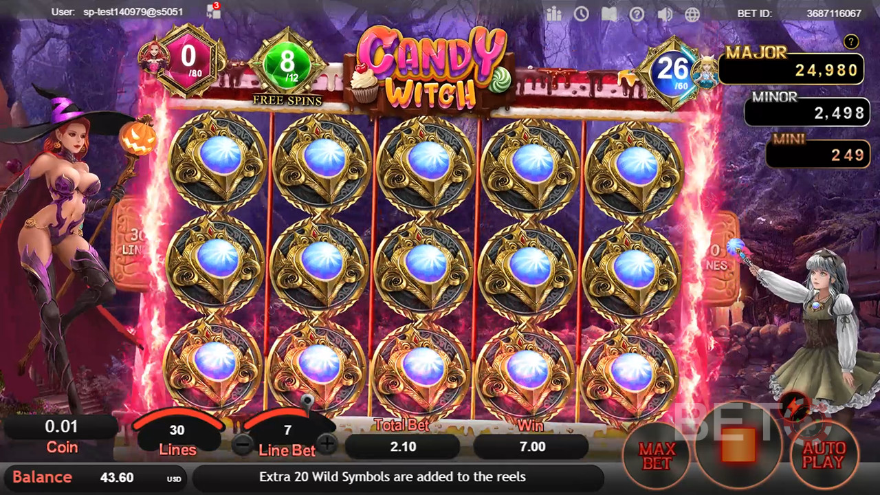 مراجعة Candy Witch من BETO Slots
