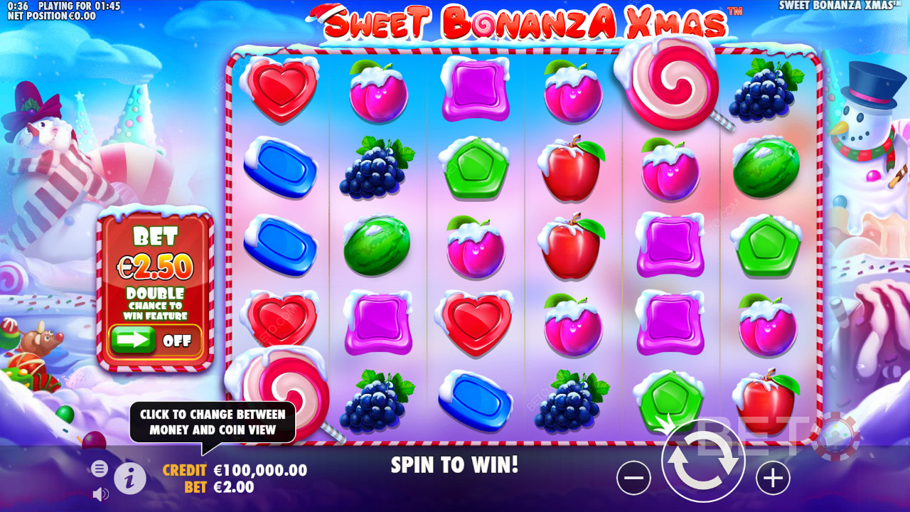 Sweet Bonanza Xmas اللعب المجاني