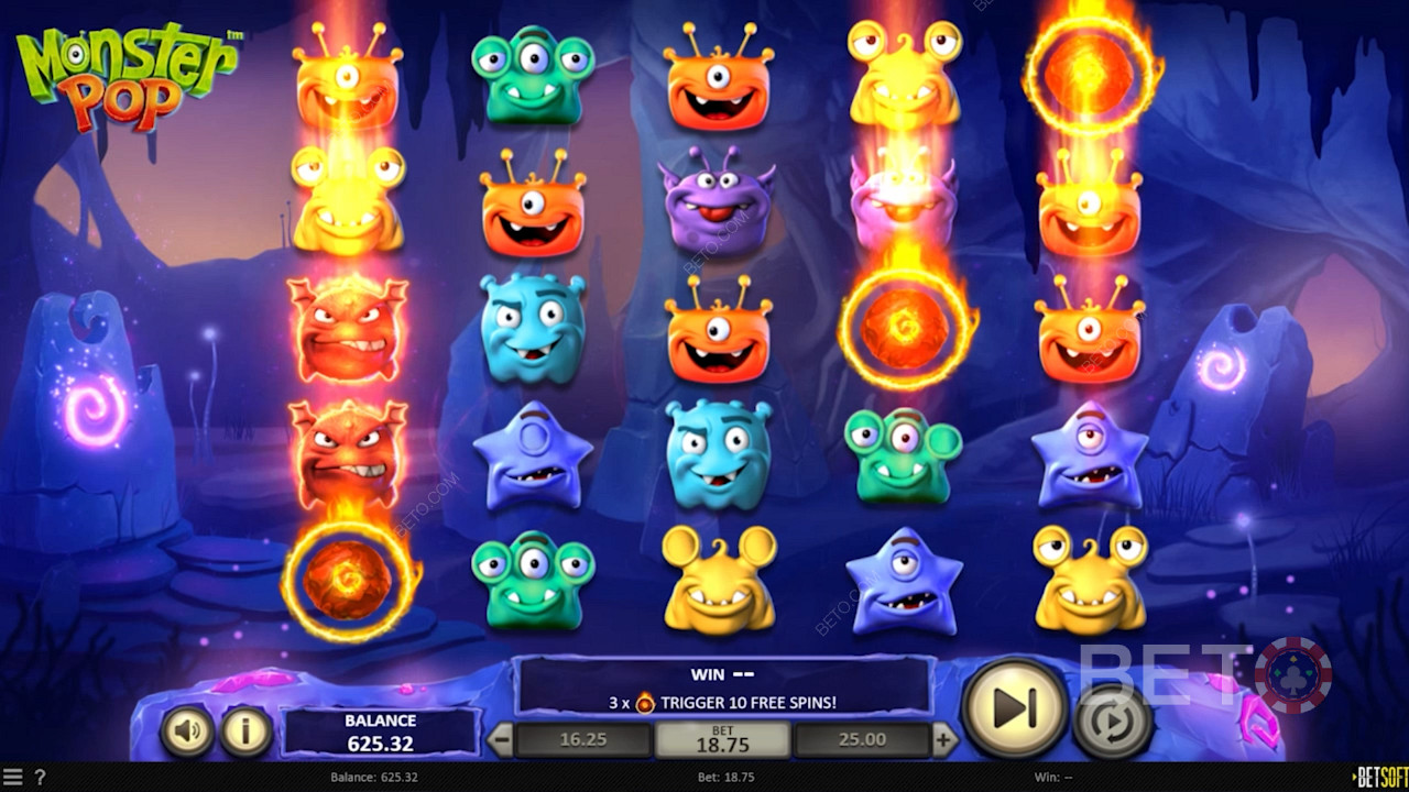 Monster Pop (Betsoft) اللعب المجاني