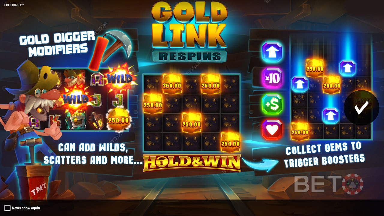 إطلاق فتحة الفيديو Gold Digger