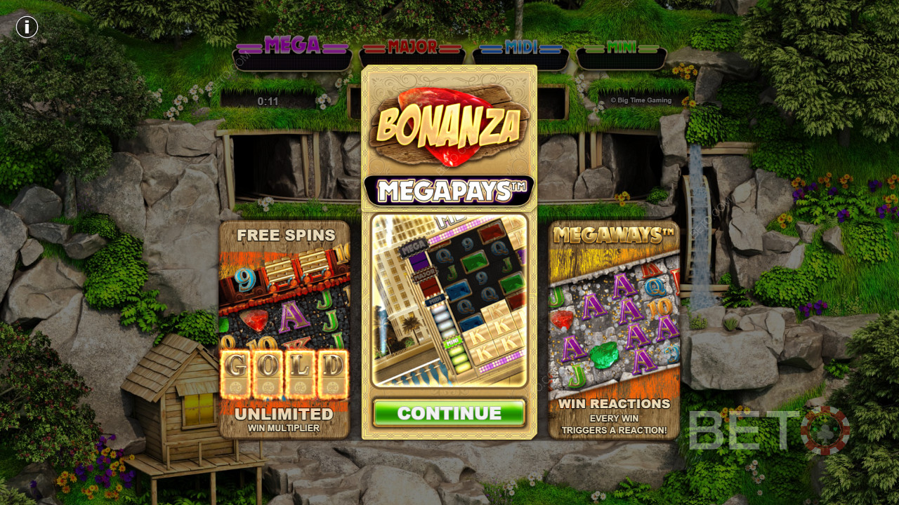 أفضل 4 جوائز كبرى تقدمية هي Mega Jackpot ، بدءًا من 300000 يورو