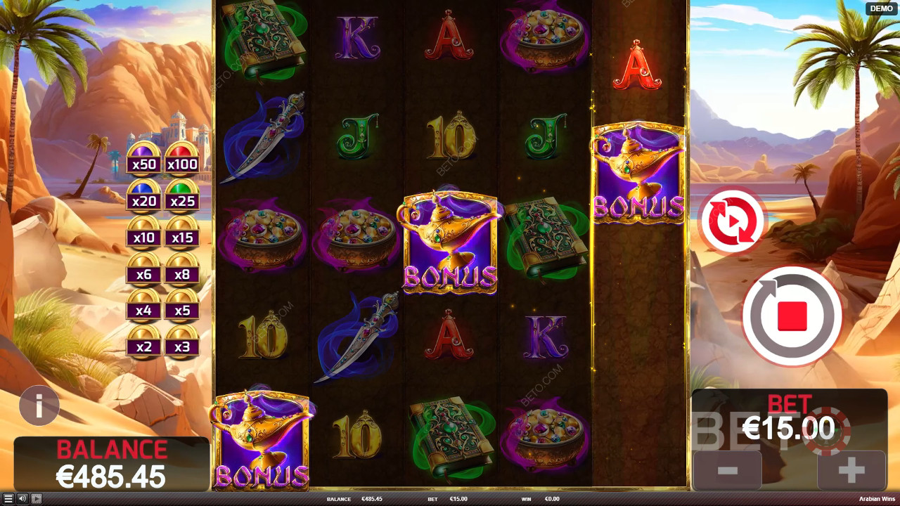 مراجعة الانتصارات العربية من قِبل BETO Slots