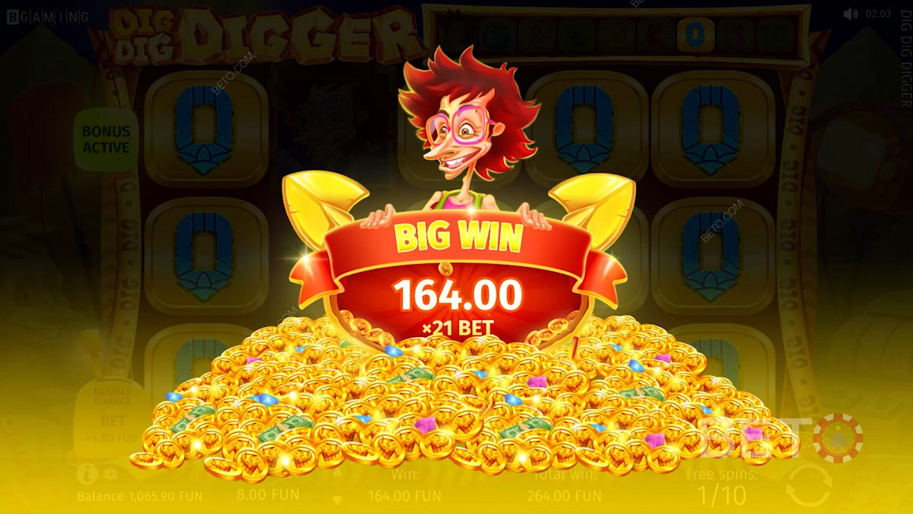 احصل على جوائز مثيرة في لعبة فتحة Dig Dig Digger الجديدة تمامًا من BGaming