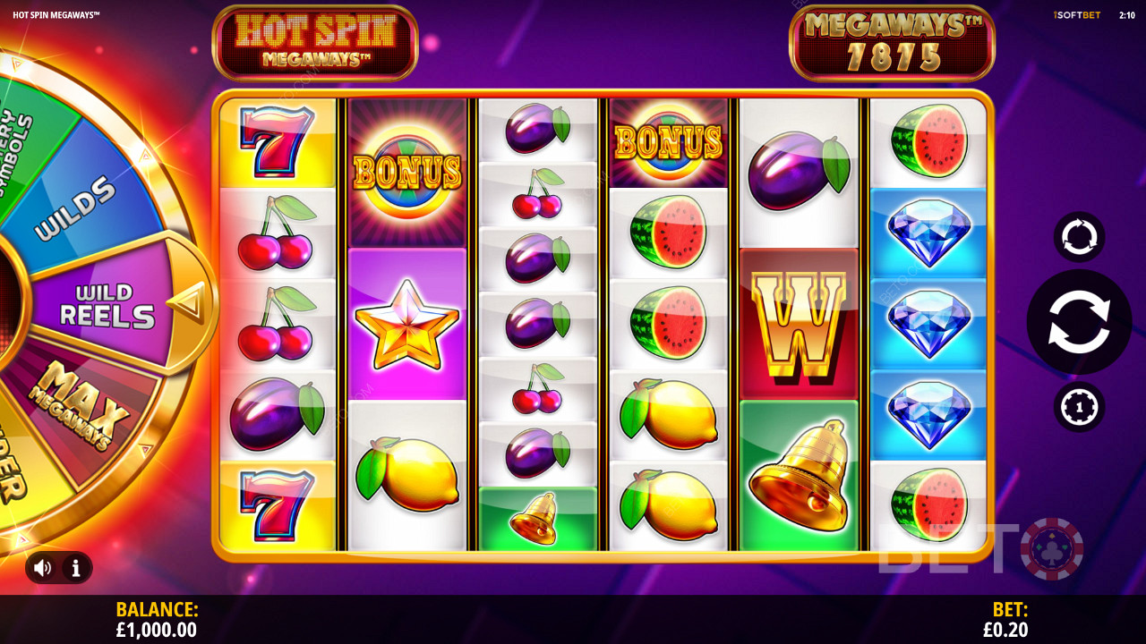Hot Spin Megaways اللعب المجاني