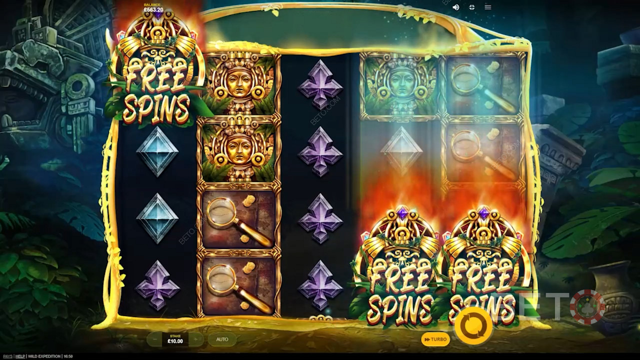احصل على 3 رموز إضافية لتنشيط وضع Free Spins والوصول إلى Sticky Wilds