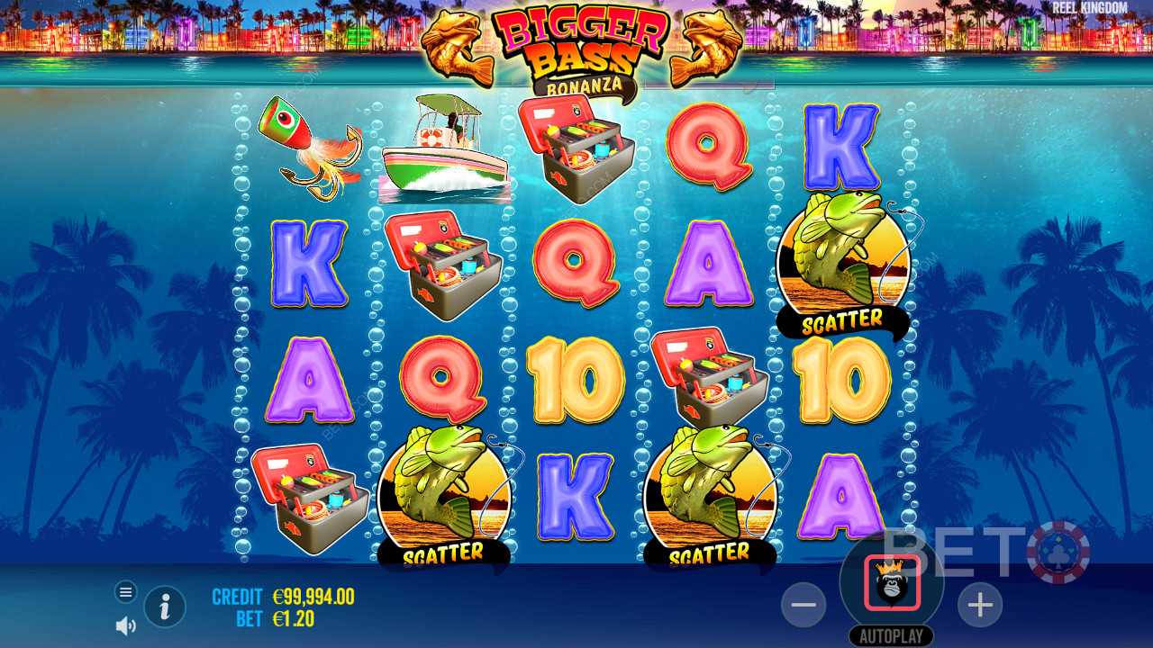 انطلق في رحلة صيد جميلة في فتحة Bigger Bass Bonanza عبر الإنترنت