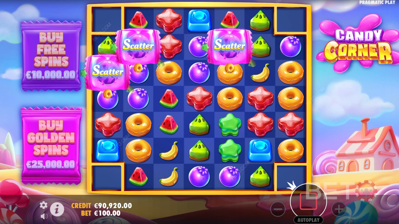 مراجعة Candy Corner من BETO Slots