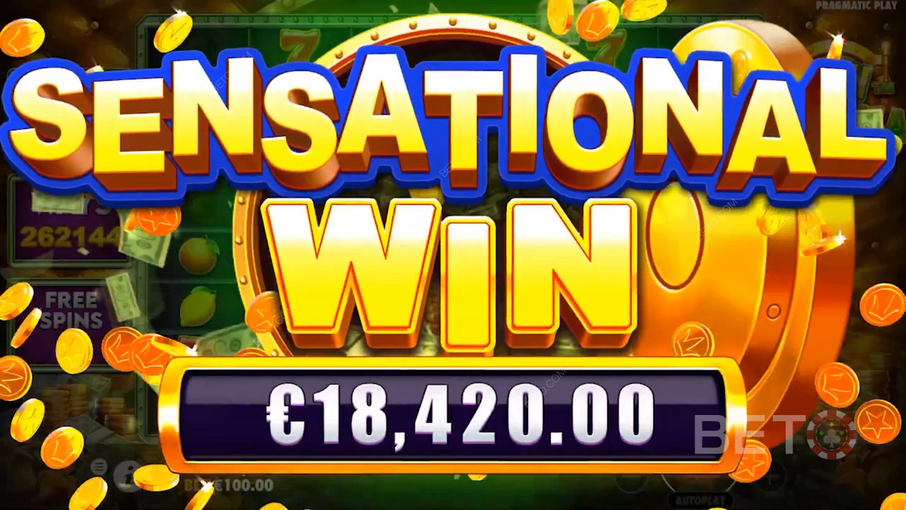فوز مثير للهبوط في ماكينات القمار عبر الإنترنت Cash Bonanza