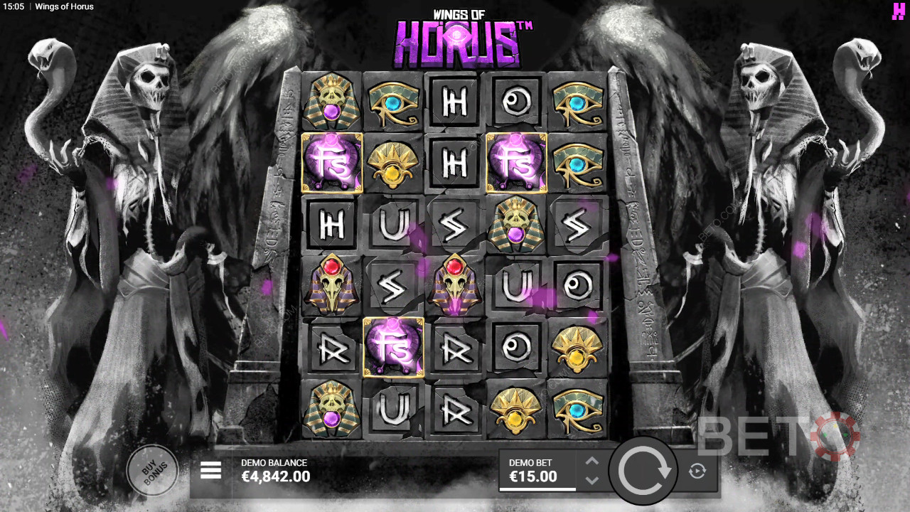 مراجعة Wings of Horus of Horus من BETO Slots