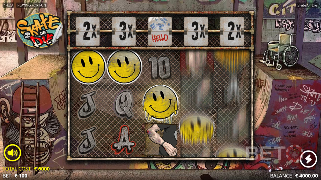 مراجعة التزلج أو الموت من قبل BETO Slots