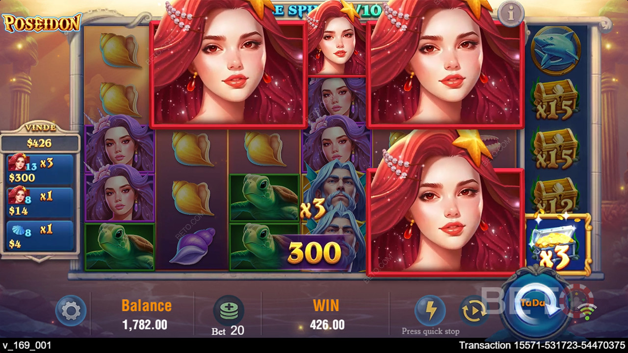 مراجعة Poseidon بواسطة فتحات BETO Slots