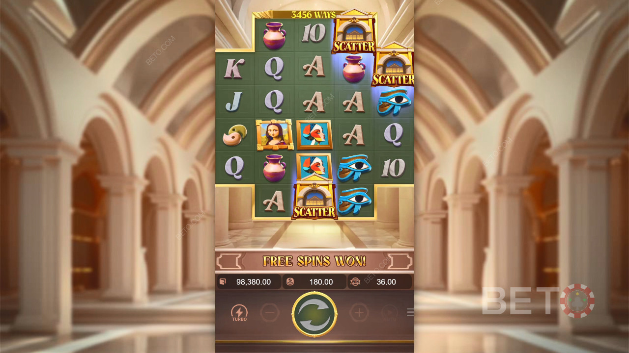 مراجعة لغز المتحف من قِبل BETO Slots