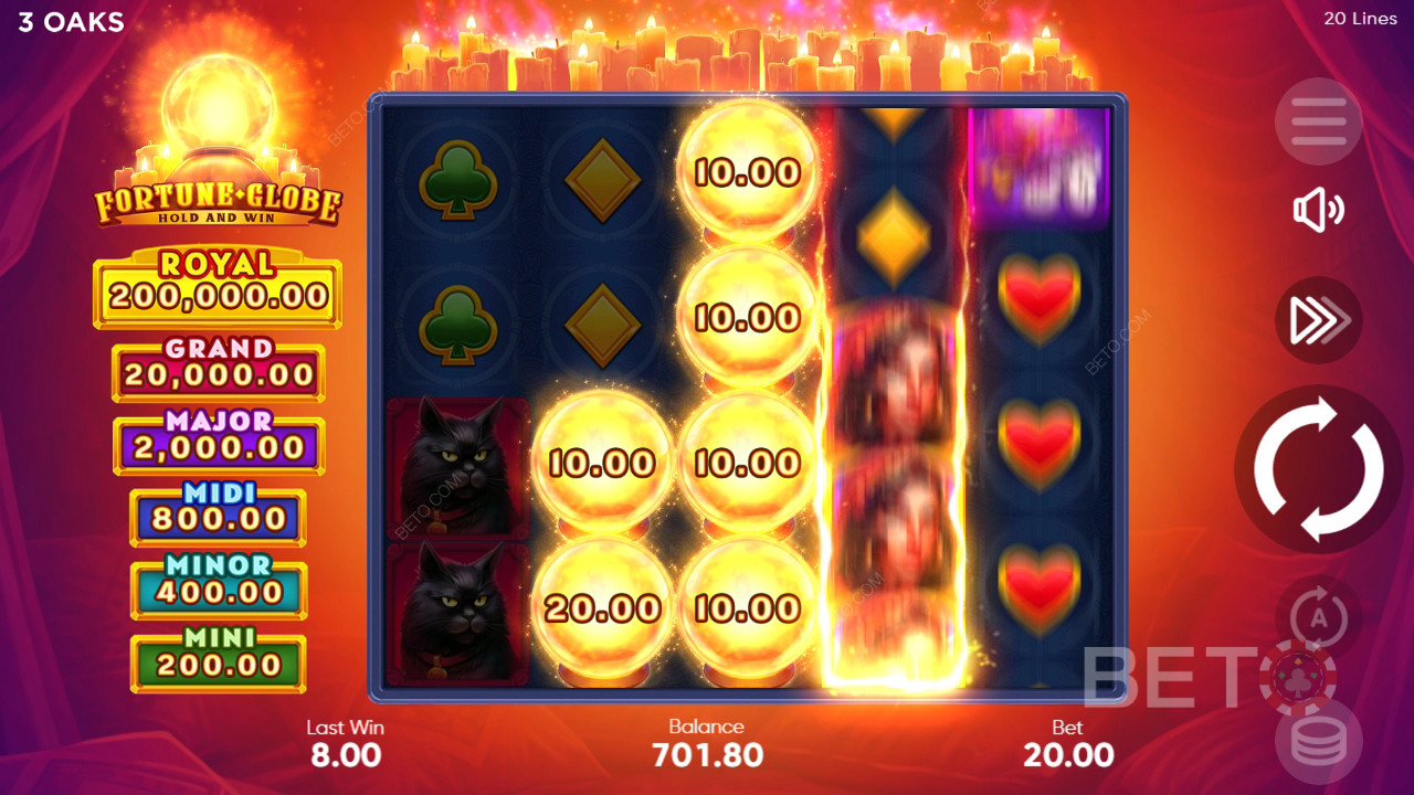 مراجعة Fortune Globe من BETO Slots