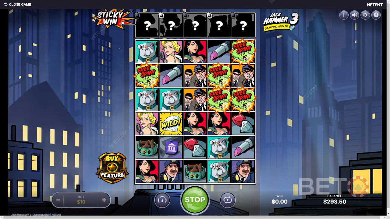 مراجعة Jack Hammer 3 من BETO Slots