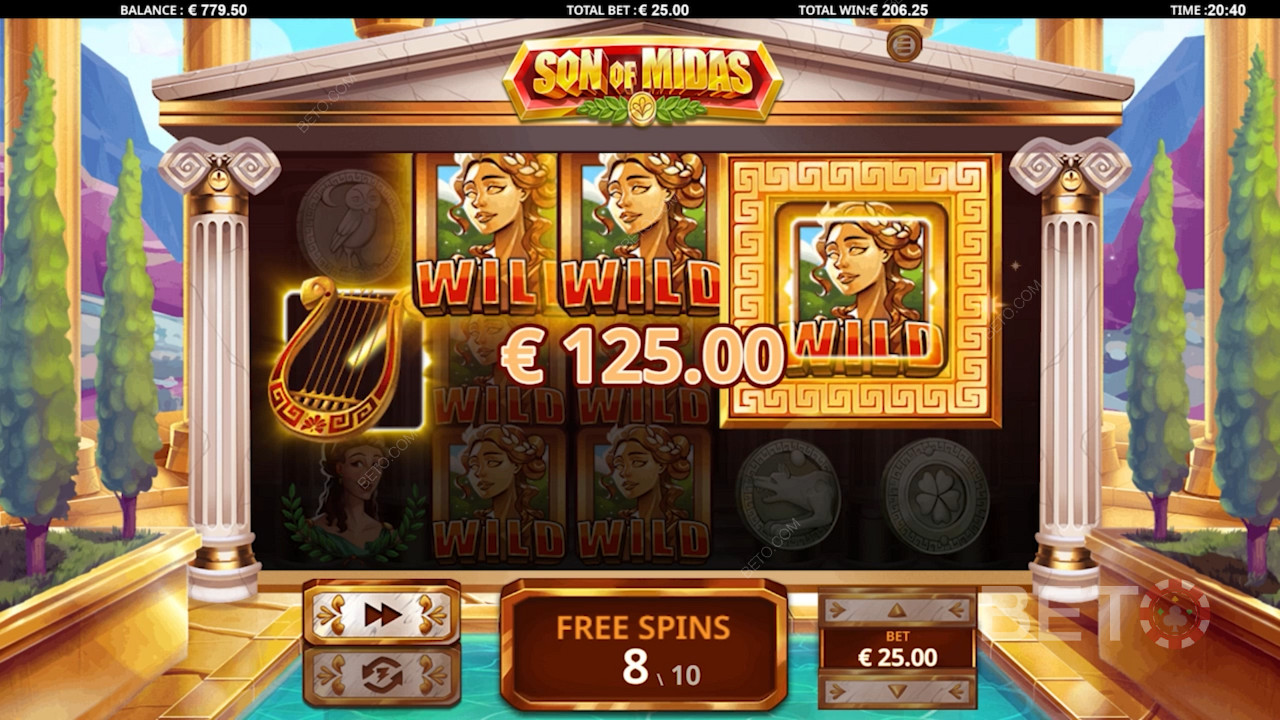 صور ذات طابع ذهبي في Son of Midas