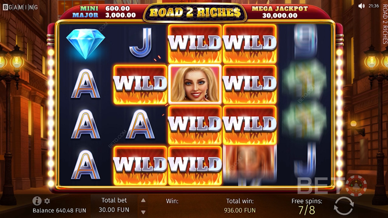 العديد من Wilds in Road 2 Riches 