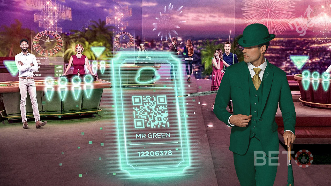 مجموعة ضخمة من الألعاب وألعاب القمار. جرب الكازينو المباشر mr green.