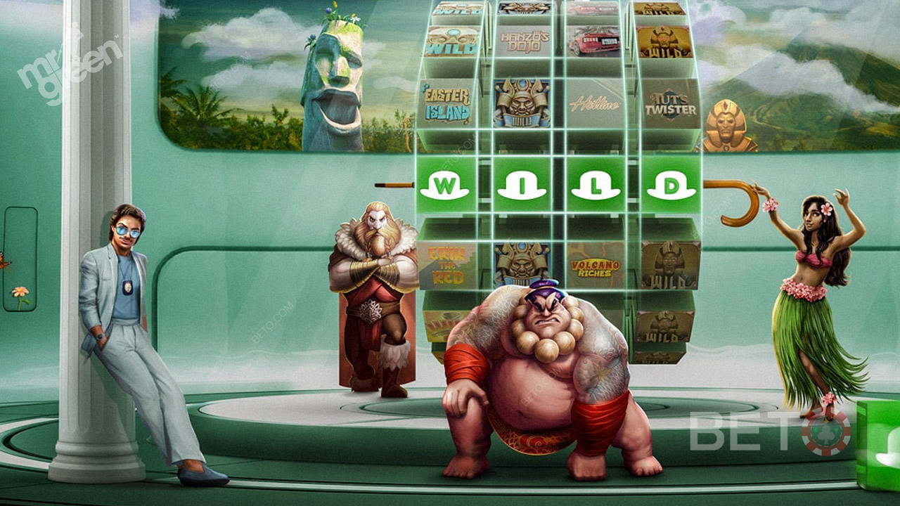 ربما يمنحك Lucky mr green بعض أرباح الدورات المجانية أو جرب ألعاب الكازينو الكلاسيكية.