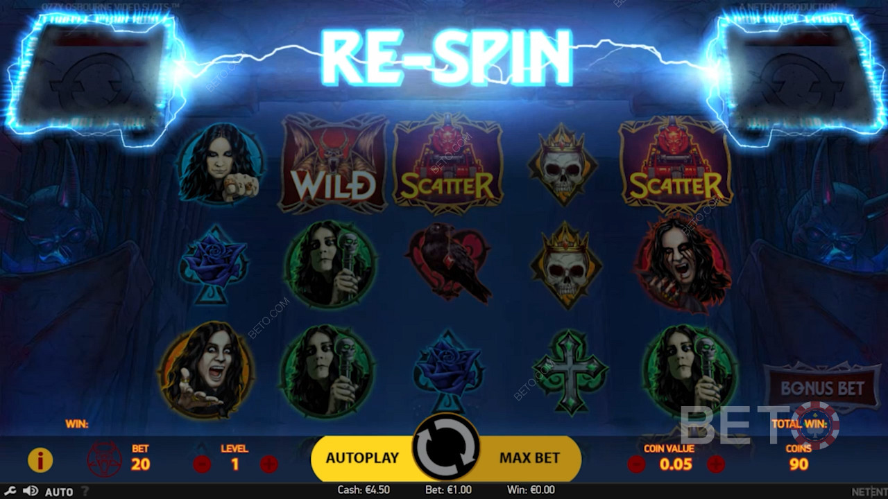 يتم اختيار رمز عشوائي ، ويتم تطبيق ميزة عشوائية عليه قبل Respins