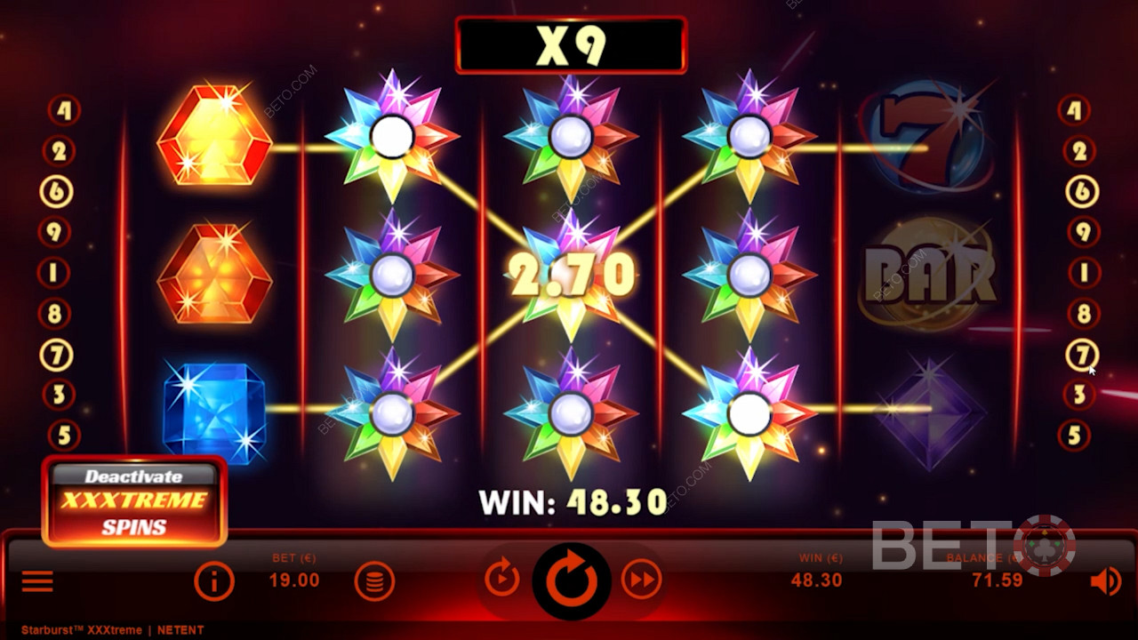 استخدم ميزة XXXtreme Spins للحصول على انتصارات مجنونة