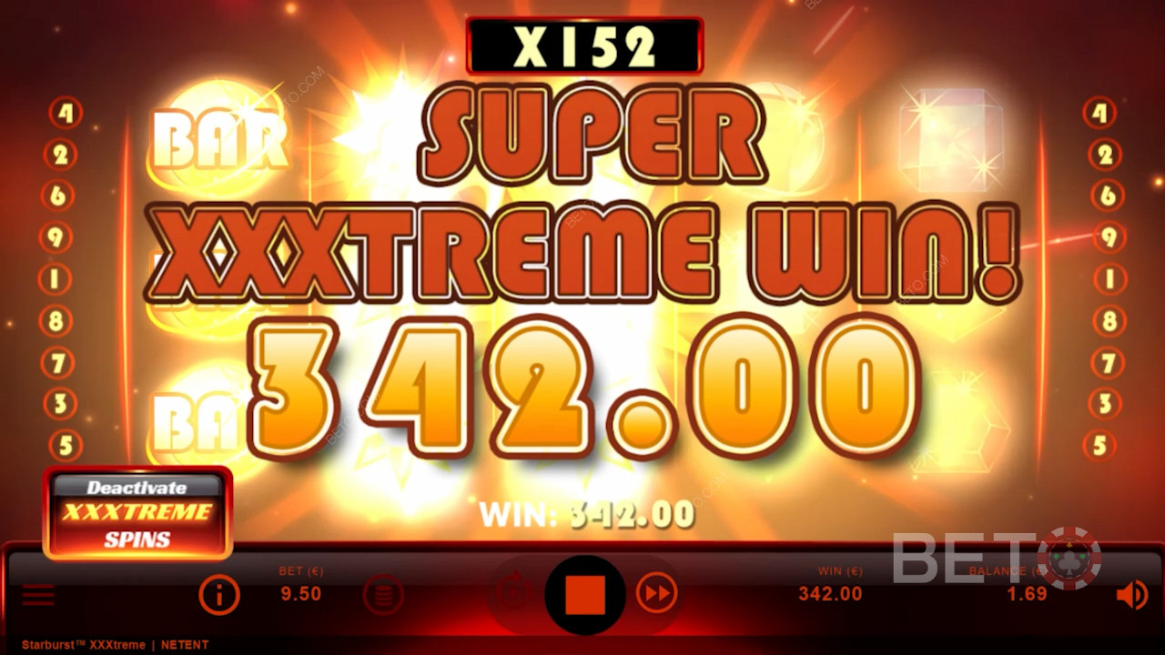 استخدم ميزة XXXtreme Spins للحصول على انتصارات هائلة بسهولة