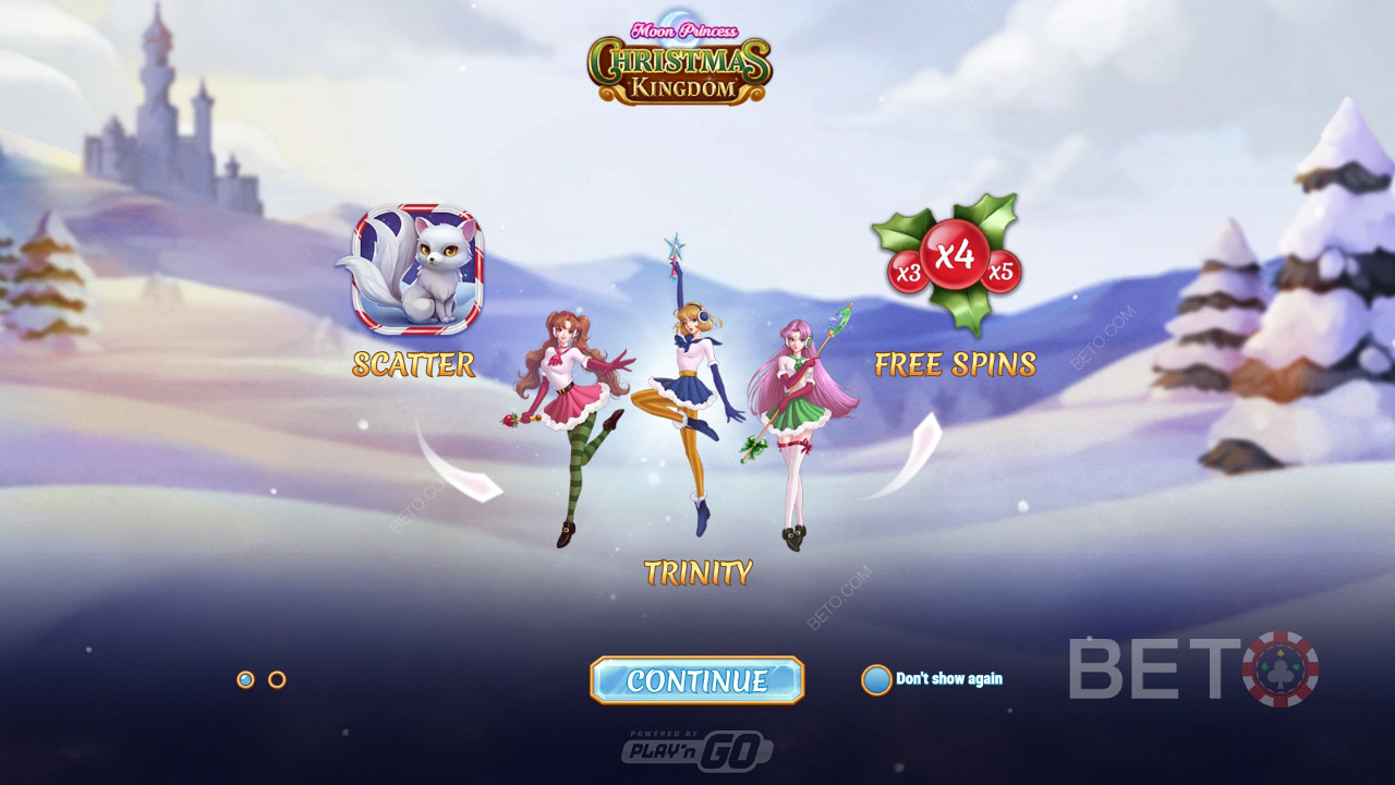 شاشة مقدمة من Moon Princess Christmas Kingdom