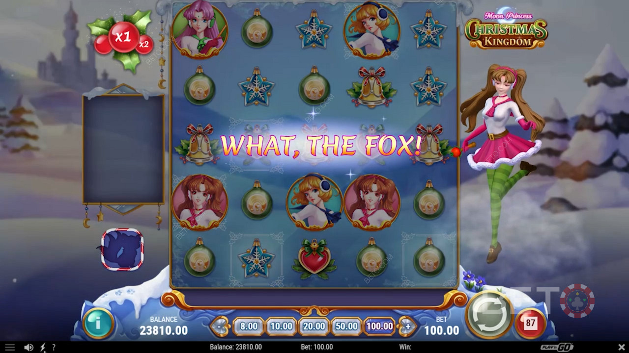 الثعلب السحري في Moon Princess Christmas Kingdom