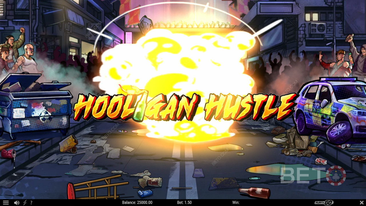 استمتع بالقتال بين مشجعي كرة القدم في فتحة Hooligan Hustle على الإنترنت