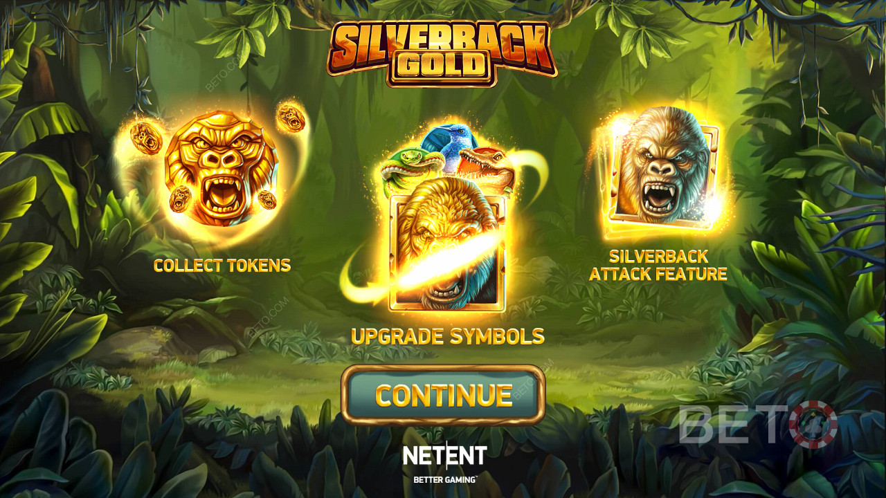 شاشة المقدمة Silverback Gold