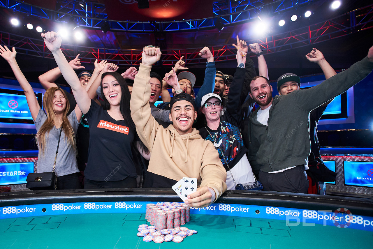 الفائزون في PokerStars