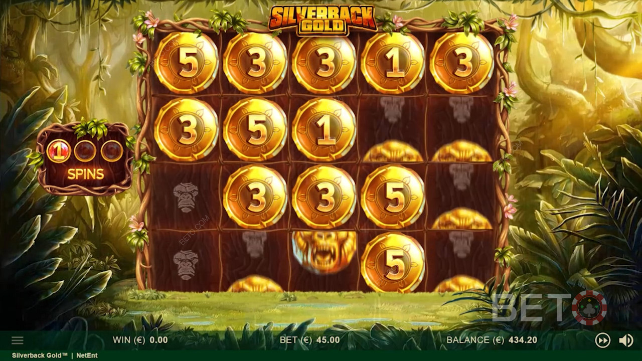 جولة المكافأة في Silverback Gold