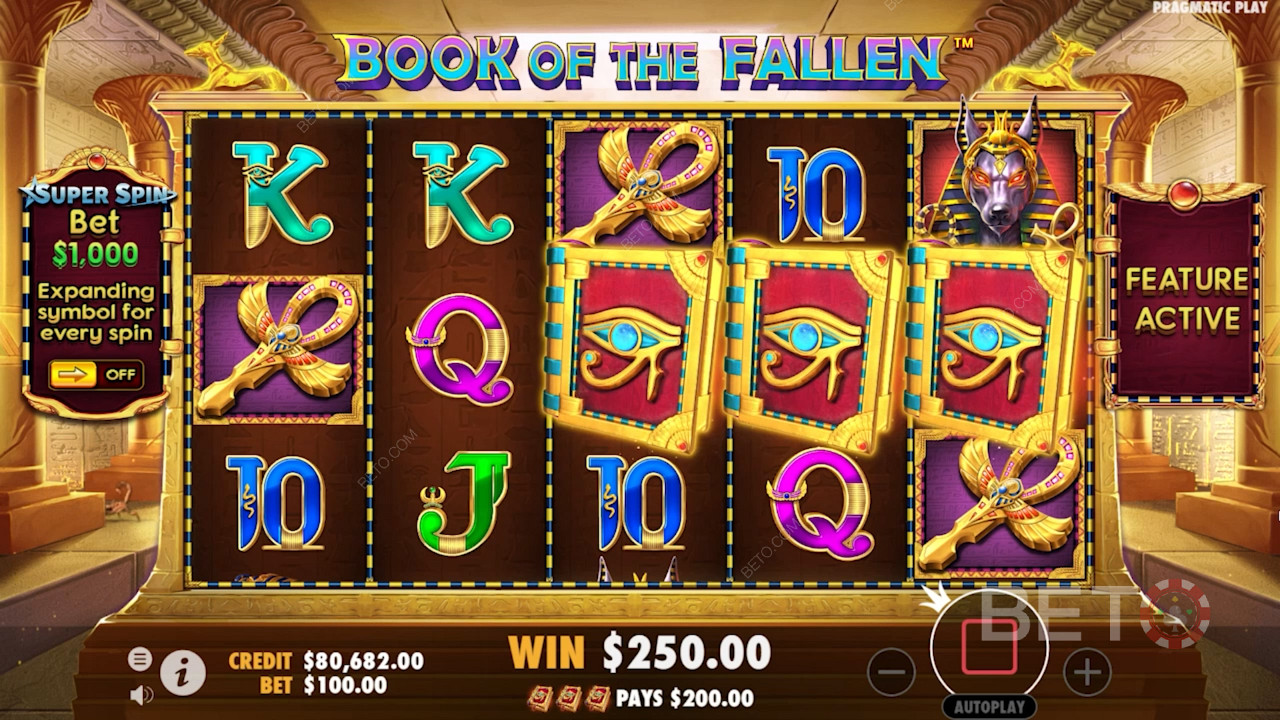 ضع ما لا يقل عن 3 رموز Magic Book Bonus لتنشيط وضع Free Spins
