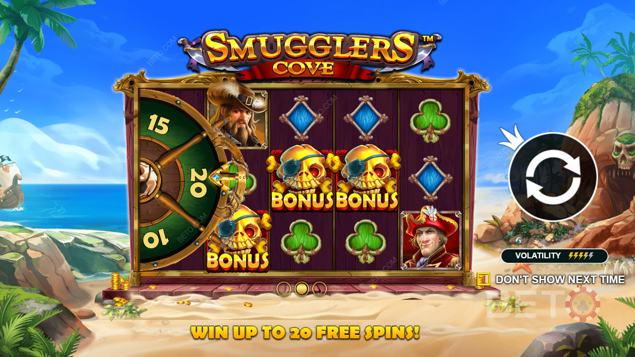 جولة مكافأة خاصة في Smugglers Cove