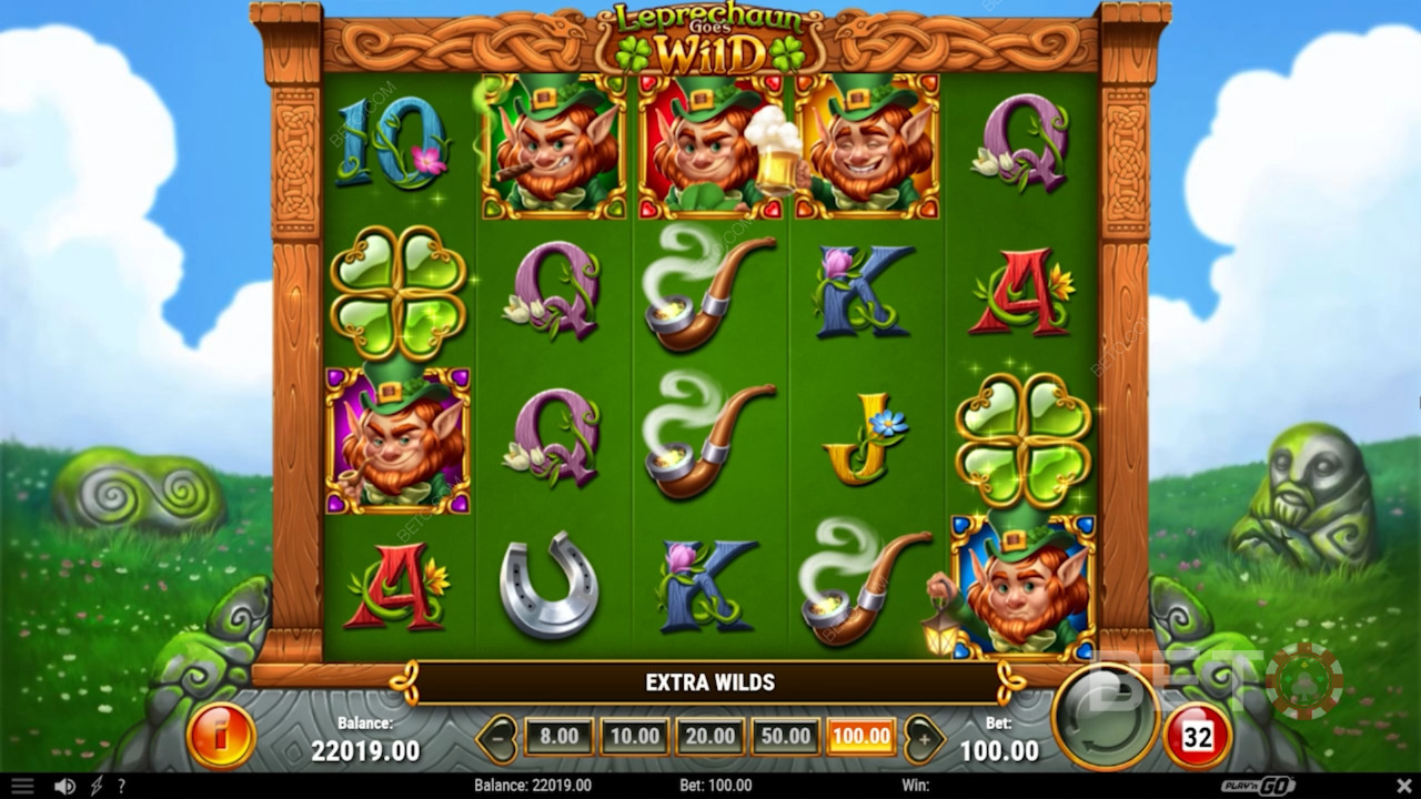 مراجعة Leprechaun Goes Wild بواسطة BETO Slots