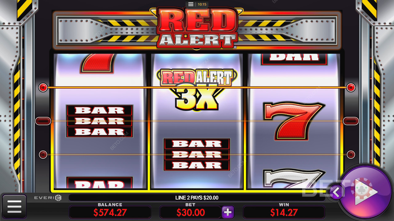 مراجعة التنبيه الأحمر من قبل BETO Slots