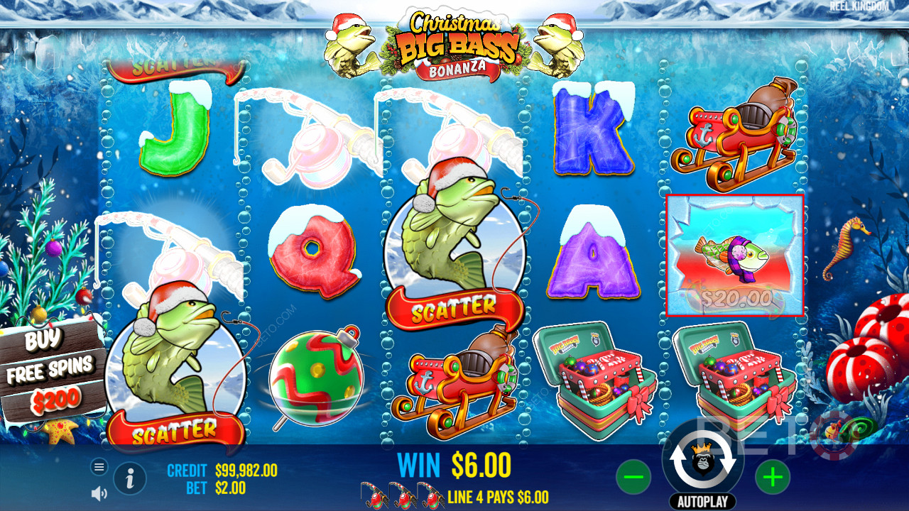Christmas Big Bass Bonanza اللعب المجاني