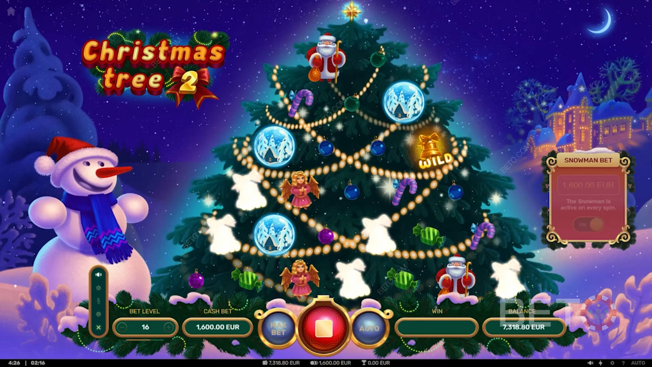 استمتع بمدفوعات سخية في ماكينة القمار Christmas Tree 2