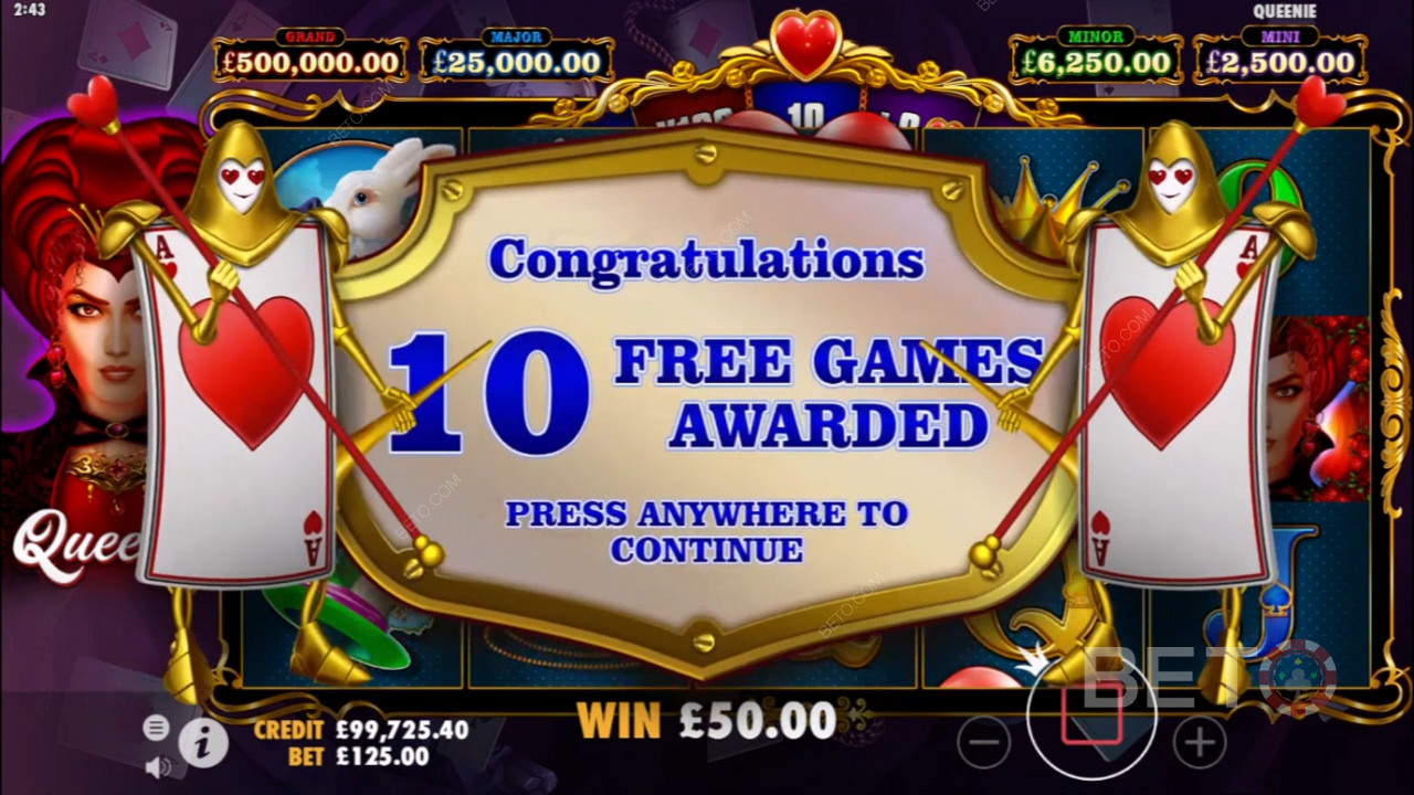 قم بتنشيط وضع لعبة Free Spins للحصول على Bonus Spins وغير ذلك الكثير
