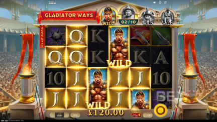 Gladiator Ways ماكينة القمار - لعب مجاني ومراجعات (2025)