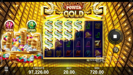 Magnificent Power Gold ماكينة القمار - لعب مجاني ومراجعات (2025)