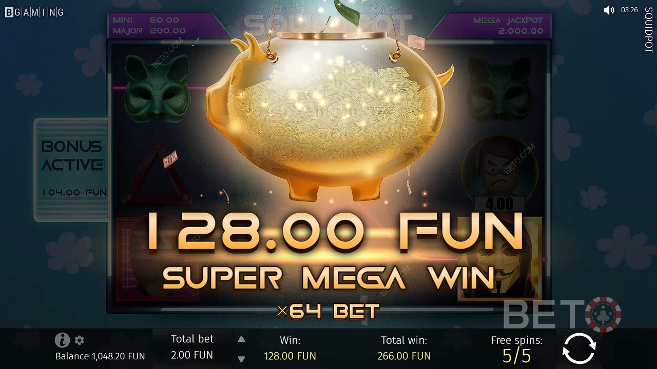 افتح جولة "ردود العملات" بستة رموز عملات معدنية أو أكثر واربح جوائز Jackpot