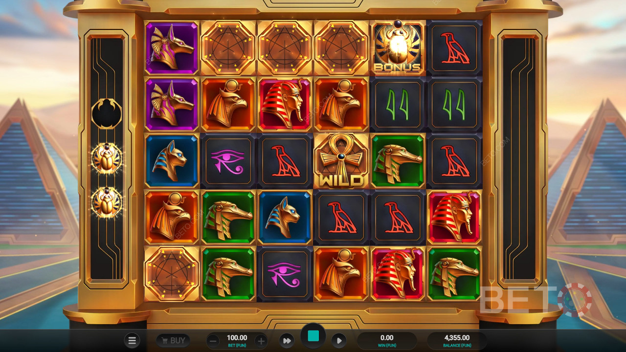 مراجعة Glyph of Gods بواسطة BETO Slots