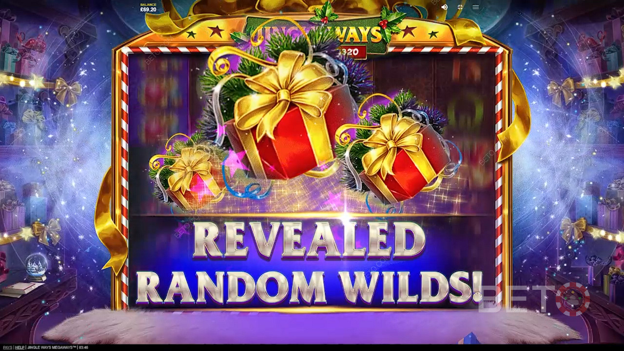 العب Jingle Ways Megaways وقم برموز Wild Wild بشكل عشوائي واحصل على انتصارات سهلة