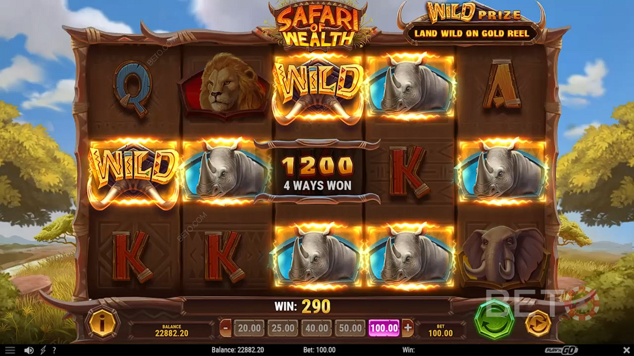 Safari of Wealth اللعب المجاني