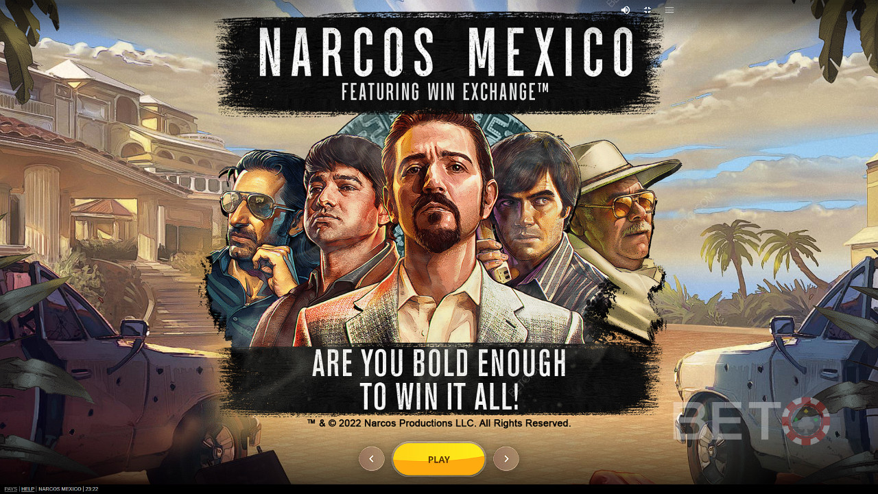 ادخل إلى عالم Narcos Mexico واستمتع بمكاسب هائلة
