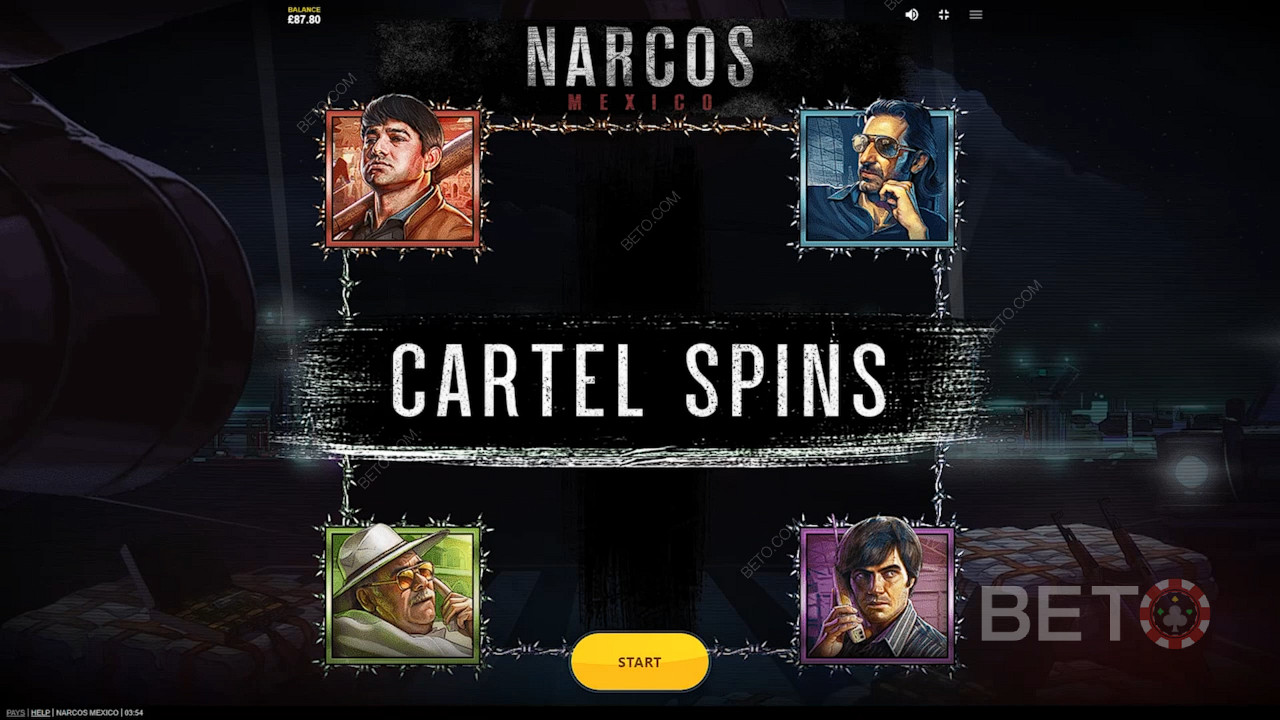 استمتع بـ Cartel Spins مع أقصى إمكانات الفوز