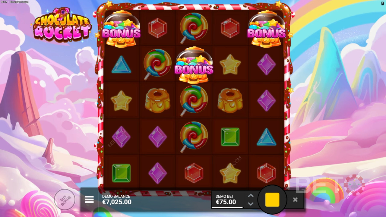 مراجعة صاروخ الشوكولاتة من BETO Slots