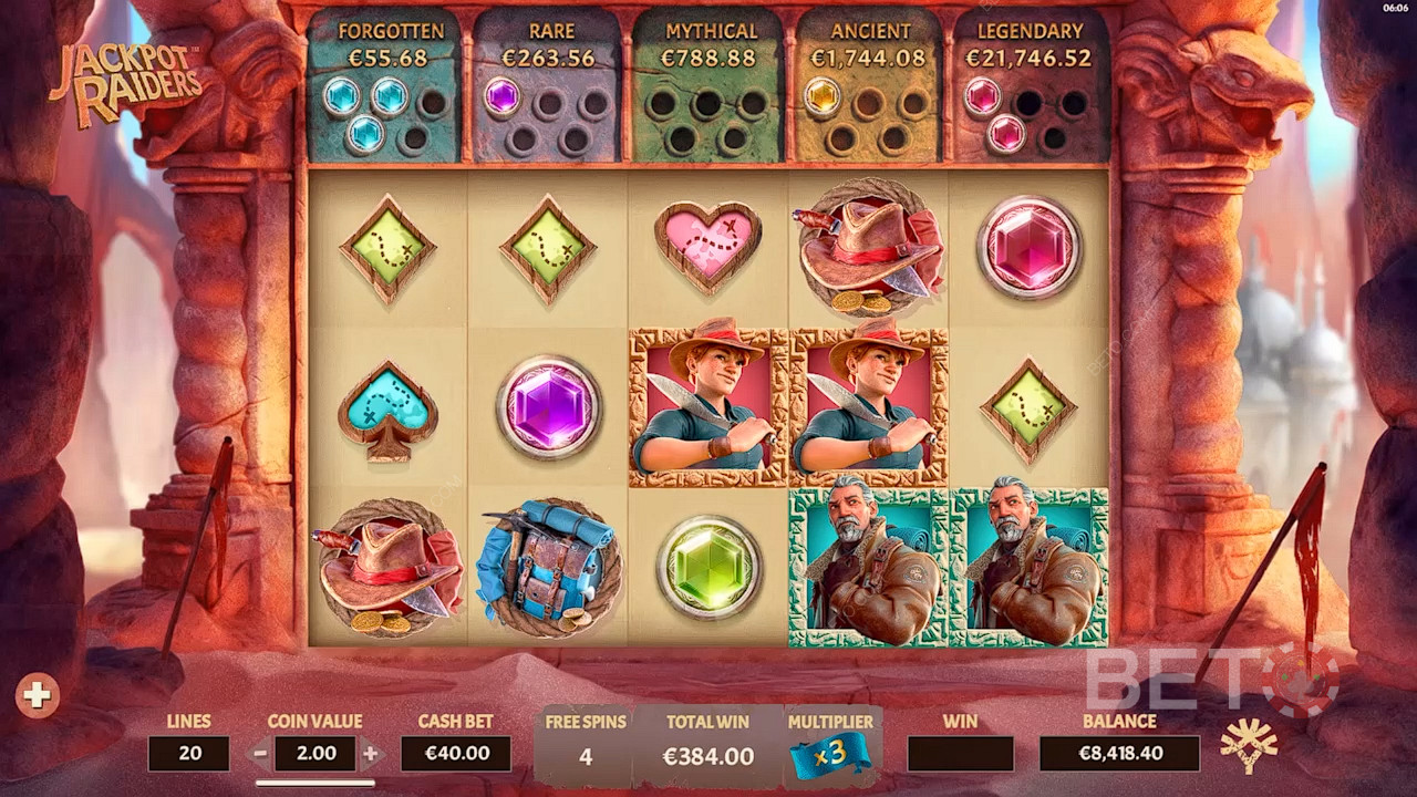 Jackpot Raiders اللعب المجاني