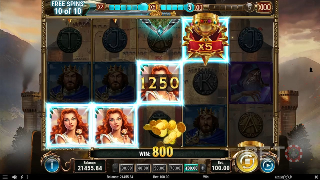 سوف تمنحك Multiplier Wilds في Free Spins انتصارات كبيرة